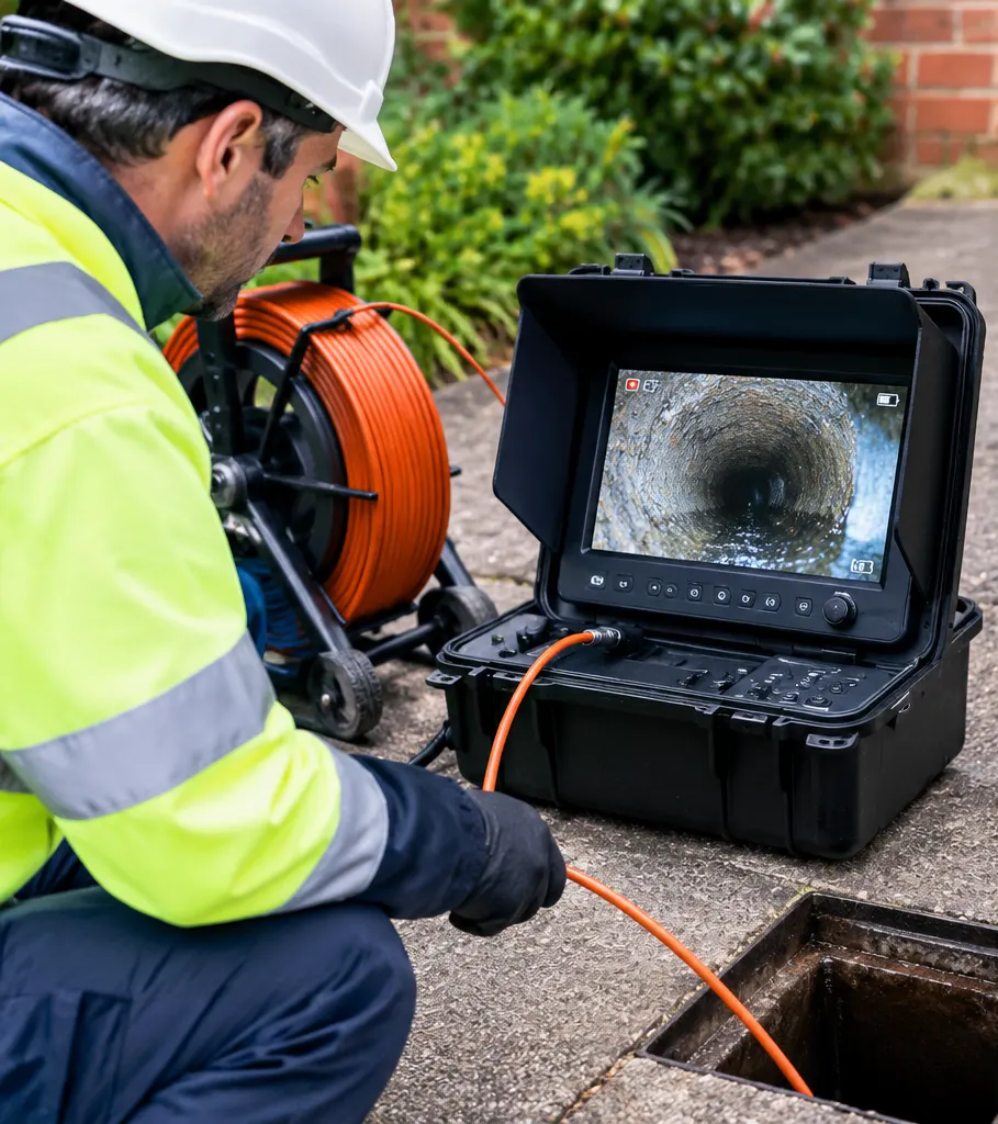 Professional CCTV Drainage Camera Inspection